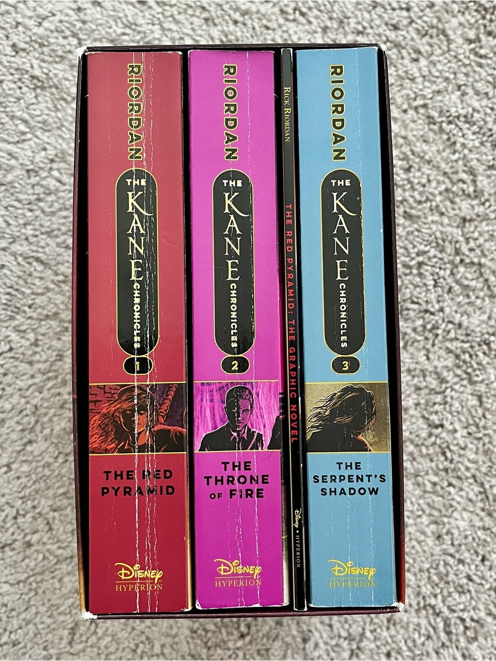 Disney Rick Riordan Kane Chronicles Box Set - Egyptian Mythology - Picture 2 of 15